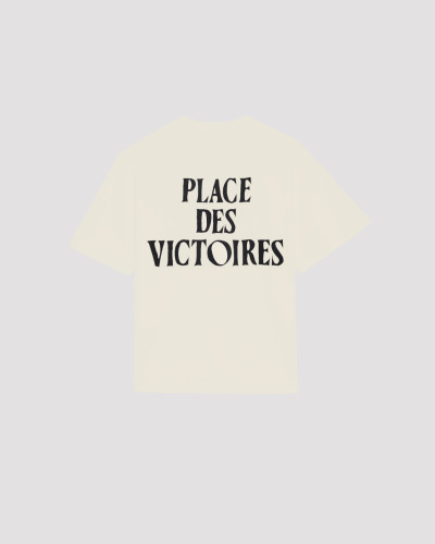 AMI PARIS TSHIRT UTS387.726.136 BLANC CREME