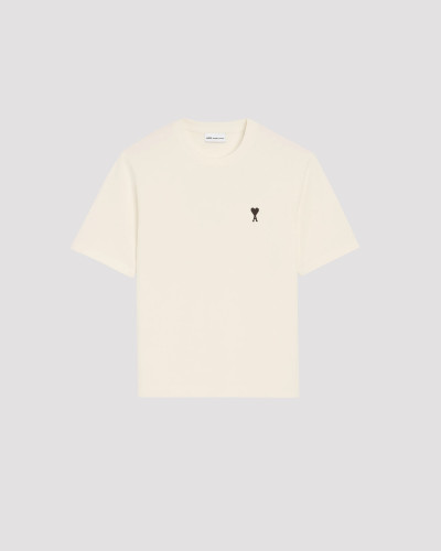 AMI PARIS TSHIRT UTS387.726.136 BLANC CREME
