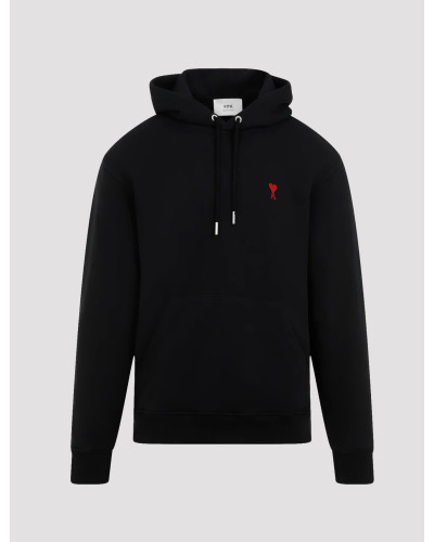 SWEATSHIRT AMI PARIS UKS046 KN0042 001 BLACK